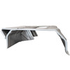 VWC-211-703-599 - 211703599 - SILVER WELD-THROUGH HIGH QUALITY SHEET METAL - FRONT CENTER SEAT BOX PORTION - BUS 62-67 - SOLD EACH