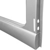 VWC-241-809-176-G/L - 241809176G - BEST QUALITY SILVER WELD-THROUGH PRIMER - UPPER SIDE PANEL WINDOW PANEL OUTER SKIN - 1 WINDOW ONLY - RIGHT (LHD) - BUS 12/60-67 - SOLD EACH