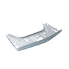 C24-111-805-591-BA - 111805591B - SILVER WELD-THROUGH HIGH QUALITY SHEET METAL - FRONT APRON - USA STYLE WITH OVERRIDER HOLES - BEETLE 61-67 - SOLD EACH