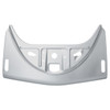 C24-111-805-591-B - 111805591B - SILVER WELD-THROUGH HIGH QUALITY SHEET METAL - EUROPEAN STYLE FRONT APRON - BEETLE 61-67 - SOLD EACH