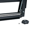 VWC-251-845-711-BK - 251845711 - LOUVERED WINDOW KIT - LEFT SIDE WINDOW - KNOB INSIDE RIGHT - BLACK - LHD WITH SEAL AND SCREEN - WINDOW MEASURES 1050MM LONG X 430MM TALL - CAN FIT 80-84 - CHECK SIZE OF OPENING - VANAGON 85-92 - SOLD EACH