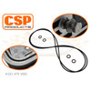 C31-101-475-VDD - CSP - VALVE COVER GASKETS CSP CAST VALVE COVERS - THRU. 2020 -ALL  12-1600CC BEETLE STYLE ENGINES - VANAGON 84-92 WBX - SOLD SET