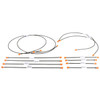 P-355-800-10 - 1661501310 - PREMIUM QUALITY - 12 PIECES BRAKE LINE KIT - BENDING TO FIT REQUIRED - PORSCHE 914 69-76 - SOLD SET
