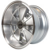 C32-8015BRM520518SM - CIP1 EXCLUSIVE - 15 IN X 8 IN BRM STYLE ALUMINUM WHEEL - SILVER MACHINED FACE - 5X205MM - ET 18.8MM - CENTER CAPS INCLUDED - WHEEL HARDWARE EXTRA - SOLD EACH