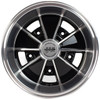 C32-8015BRM520518BM - CIP1 EXCLUSIVE - 15 IN X 8 IN BRM STYLE ALUMINUM WHEEL - BLACK MACHINED FACE - 5X205MM - ET 18.8MM - CENTER CAPS INCLUDED - WHEEL HARDWARE EXTRA - SOLD EACH