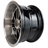 C32-8015BRM520518BM - CIP1 EXCLUSIVE - 15 IN X 8 IN BRM STYLE ALUMINUM WHEEL - BLACK MACHINED FACE - 5X205MM - ET 18.8MM - CENTER CAPS INCLUDED - WHEEL HARDWARE EXTRA - SOLD EACH