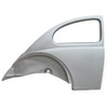 VWC-111-809-086-A - 111809086A - SWF - SILVER WELD-THROUGH QUALITY METAL - COMPLETE REAR QUARTER PANEL WITH INNER REAR FENDER AND BUMPER BRACKET MOUNT - RIGHT - BEETLE 55-59 - SOLD EACH