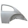VWC-111-809-085-A - 111809085A - SWF - SILVER WELD-THROUGH QUALITY METAL - COMPLETE REAR QUARTER PANEL WITH INNER REAR FENDER AND BUMPER BRACKET MOUNT - LEFT - BEETLE 55-59 - SOLD EACH