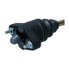 C21-0511-610 - BBT / VINTAGE SPEED - 12 INCH STRAIGHT SHIFTER WITH BLACK KNOB - ALL BEETLE - GHIA - TYPE-3 - VW THING - SOLD EACH
