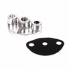 ACC-C10-5625 - FUEL PUMP BLOCK OFF - BUG STYLE 12-1600 ENG.-TAPPED FOR 1/4 INCH NPT (NOT DRILLED COMPLETELY THRU)