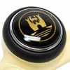 ACC-C15-3491 - NICE REPRODUCTION OF PETRI ROMETSCH STYLE STEERING WHEEL WITH HORN BUTTON - WITH SPLINES TO BEETLE OR GHIA TO 1959 - SOLD EACH