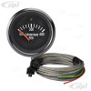 C10-310-901-T2 - 310901 - CIP1 EXCLUSIVE - BLACK FACE COCKPIT (VDO STYLE) CYLINDER HEAD 600F TEMP GAUGE KIT - 52MM 2-1/16 INCH - WITH 6.6MT (21.5 FOOT) WIRING HARNESS & 14MM SPARK PLUG THERMO COUPLER - BUS/VANAGON - SOLD KIT