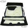 ACC-C10-3275 - TMI 22-151-200A - CONVERTIBLE TOP PADDING KIT - CENTER & QUARTER PADS - BEETLE CONVERTIBLE 73-79 - SOLD KIT