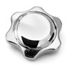 C13-11-4537 - CIP1 PREMIUM - CHROMED ALUMINUM - HEATER CONTROL KNOB - BEETLE 52-64 - BUS 52-67 -GHIA 56-64 - TYPE-3 62-63 - SOLD EACH