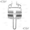 ACC-C10-3036 - CHROME DECK LID SPRING - BEETLE 46-79