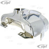 C13-16-9502 - EMPI - DUAL PORT CYLINDER SHROUD TINS - PRE-TRIMMED OPEN OFF-ROAD ENGINES - CHROME - SOLD PAIR