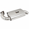 C13-3765 - EMPI - STAINLESS STEEL PHAT BOY MUFFLER - FITS 3767 AND B2-0311-S HEADER - BEETLE 1300-1600CC STYLE ENGINES - B20311S - SOLD EACH