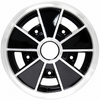 ACC-C10-6624 - EMPI STYLE 9676 - BRM REPLICA BLACK 5 SPOKE WHEEL - 15 X 4.5 INCH WIDE - 5 BOLT PATTERN 5x205MM - CENTER CAP AND MOUNTING HARDWARE IS SOLD SEPARATELY - SOLD EACH