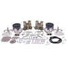 C13-43-7319 - EMPI GENUINE DUAL WEBER 44MM IDF CARBURETOR KIT WITH HEX BAR LINKAGE - DUAL PORT ENGINE - WILL ONLY FIT 36HP STYLE FAN SHROUD (WILL NOT FIT WITH STOCK SHROUD) - SOLD KIT