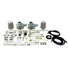 C13-47-7401 - DUAL EMPI 34MM EPC CARB KIT W/ HEX BAR LINKAGE FOR SINGLE PORT TYPE-1 BEETLE STYLE ENGINES - (A20)