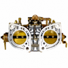 C13-47-9317 - EMPI DUAL 40MM HPMX DELUXE DUAL IDF STYLE CARB KIT WITH HEX BAR LINKAGE - 1600CC DUAL PORT BEETLE STYLE ENGINE - FITS BEST WITH STOCK FAN SHROUD - ALSO FITS WITH 36HP SHROUD - SOLD KIT