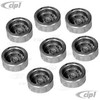 ACC-C10-5309 - (00-4006) SET TO 8 HARDENED VALVE STEM LASH CAPS FOR 8MM STEM - ALL 1600CC BEETLE STYLE ENGINES - SOLD SET OF 8