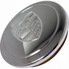 C13-9718 - EMPI - CHROME METAL LOGO CENTER CAP FOR 17INCH 911 STYLE AND GAS-BURNER WHEEL (FIT 70MM DIA. HOLE) - SOLD EACH