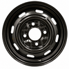 ACC-C10-6622-MB - STOCK 4X130MM 4 BOLT STEEL WHEEL - SEMI-GLOSS BLACK - 15X4-1/2 INCH (4-1/2 INCH BACK SPACING) - BEETLE 68-79 - GHIA 67-74 - TYPE-3 66-73 - SOLD EACH