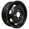 ACC-C10-6622-MB - STOCK 4X130MM 4 BOLT STEEL WHEEL - SEMI-GLOSS BLACK - 15X4-1/2 INCH (4-1/2 INCH BACK SPACING) - BEETLE 68-79 - GHIA 67-74 - TYPE-3 66-73 - SOLD EACH