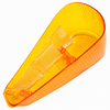 C16-113-162B-R - 113-953-162BYL - 113953162BYL - AMBER FRONT TURN SIGNAL LENS RIGHT - BEETLE 70-79 / THING 73-74 - SOLD EACH