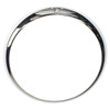 C16-141-175 - (141-941-175 141941175) - EXCELLENT REPRODUCTION - CHROME HEADLIGHT RIM WITH CORRECT DIMPLE DETAIL AT TOP OF RING - GHIA 56-64-1/2 - SOLD EACH