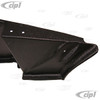 C16-141-198-LRBK - 141-867-035-BK - 141867035BK - CONVERTIBLE REAR QUARTER HINGE COVERS - GHIA 69-1/2-74 - ABS BLACK PLASTIC L/R - SOLD PAIR