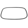 C16-143-521B - REAR WINDOW SEAL WITH CHROME GROOVE FOR T-STYLE ALUMINUM MOLDING - GHIA 67-74 - Ref.# 143-845-521C 143845521C - SOLD EACH