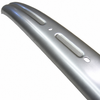 C21-0007-1 - GENUINE BBT FROM EUROPE - FRONT BUMPER - ORIGINAL GROOVED DESIGN - BARE STEEL - BEETLE 46-52 - REF.#'s - 111-707-111 - 111707111 - SOLD EACH