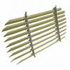 C21-0348-01 - VINTAGE STYLE ACCESSORY REAR WINDOW INTERIOR BLINDS / LOUVER SET - FITS INSIDE CAR (ASSEMBLY REQUIRED) - BEETLE SEDAN 58-64 - SOLD EACH