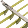 C21-0348-02 - VINTAGE STYLE ACCESSORY REAR WINDOW INTERIOR BLINDS / LOUVER SET - FITS INSIDE CAR - ASSEMBLY REQUIRED - BEETLE SEDAN 65-71 - SOLD EACH