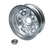 C21-2599-555-110 - BBT PREMIUM QUALITY - CHROME STEEL SPRINT STAR WHEEL -  5X205MM -  5.5X15 - ET +10 SOLD EACH - *PREORDER*