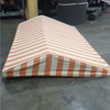 C21-6551 - WESTY TENT COVER - PRE-ORDER SALE - WILL SHIP IN APRIL - ORANGE / WHITE - TENT FRAME AND MOUNTING BRACKETS ARE SOLD SEPARATELY - SOLD TENT ONLY