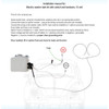 C23-980-001 - WINDSHIELD WASHER TANK/BOTTLE KIT WITH 12-VOLT ELECTRIC PUMP - UNIVERSAL FIT - REF.# 111-998-001 111998001 15-2060 - SOLD KIT