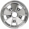 ACC-C10-6662 - 00-9722-0 - BRM REP. CHROMED 5 SPOKE WHEEL - 15 IN. x 5.5 IN. WIDE - WIDE 5 BOLT (5x205MM) CENTER CAP AND MOUNTING HARDWARE IS SOLD SEPARATELY SOLD EACH