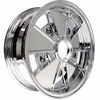 ACC-C10-6662 - 00-9722-0 - BRM REP. CHROMED 5 SPOKE WHEEL - 15 IN. x 5.5 IN. WIDE - WIDE 5 BOLT (5x205MM) CENTER CAP AND MOUNTING HARDWARE IS SOLD SEPARATELY SOLD EACH