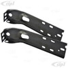 C24-111-807-115-PR - (111807115) GERMAN - PAIR OF HEAVY DUTY FRONT BUMPER MOUNTS - FOR CAL-STYLE BUMPER WITH LIGHTS - LEFT AND RIGHT - SOLD PAIR