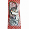C24-113-198-007-GER - 111198007 - 113198007 - GENUINE ELRING BRAND - MADE IN GERMANY - ENGINE GASKET SET - 13-1600CC AIRCOOLED ENGINES (FLYWHEEL SEAL SOLD SEP.) - SOLD KIT
