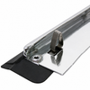 C24-113-853-321-CGR - 113853321C - GERMAN MADE WITH NEW TOOLING - OUTSIDE DOOR SCRAPER WITH ALUMINUM MOLDING TRIM - LEFT - BEETLE 52-64 - SOLD EACH