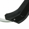 C24-113-853-321-DGR - 113853321D - GERMAN - OUTSIDE DOOR SCRAPER WITH ALUMINUM MOLDING/TRIM - LEFT - BEETLE 65-77 - SOLD EACH