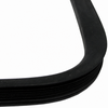C24-211-845-321-BGR - 211845321B - GENUINE GERMAN - LEFT OR RIGHT - SEAL FOR CENTER OR REAR SIDE WINDOW - WITHOUT VENT WINDOW  (CAL-LOOK STYLE)  - PREFORMED MOLDED CORNERS - LEFT OR RIGHT - BUS 68-79 - SOLD EACH