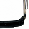 C24-211-853-322-GR - 211853321 - GERMAN - TRIM FRAME WITH OUTER RUBBER SCRAPER SEAL - RIGHT SIDE - BUS 68-79 - SOLD EACH