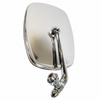C24-211-857-514-F - 211857514F - RIGHT - POLISHED STAINLESS STEEL OUTSIDE DOOR MIRROR - BUS 68-79 - SOLD EACH