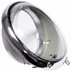 C24-211-941-038-C - (211941038C) EXCELLENT REPRODUCTION - RIGHT SIDE (LHD) USA STYLE HEADLIGHT ASSEMBLY WITH CLEAR GLASS - BUS 52-67 - (LIGHT BULBS SOLD SEPARATELY) - SOLD EACH