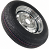 ACC-C10-6623-KIT - COMPLETE CHROME 4x130 WHEEL AND TIRE PACKAGE (15 X 5 1/2 - 4-1/4 INCH BACK SPACING) (165/80R15 STEEL BELTED RADIAL TIRES) 4 WHEELS WITH TIRES, MOUNTED & BALANCED WITH MATCHING CHROME VALVE STEMS. READY TO BOLT ON AND DRIVE.